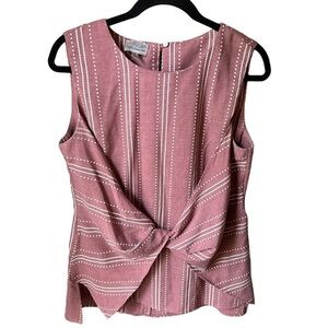 Mauve and cream Blu Heaven Top | Size Small